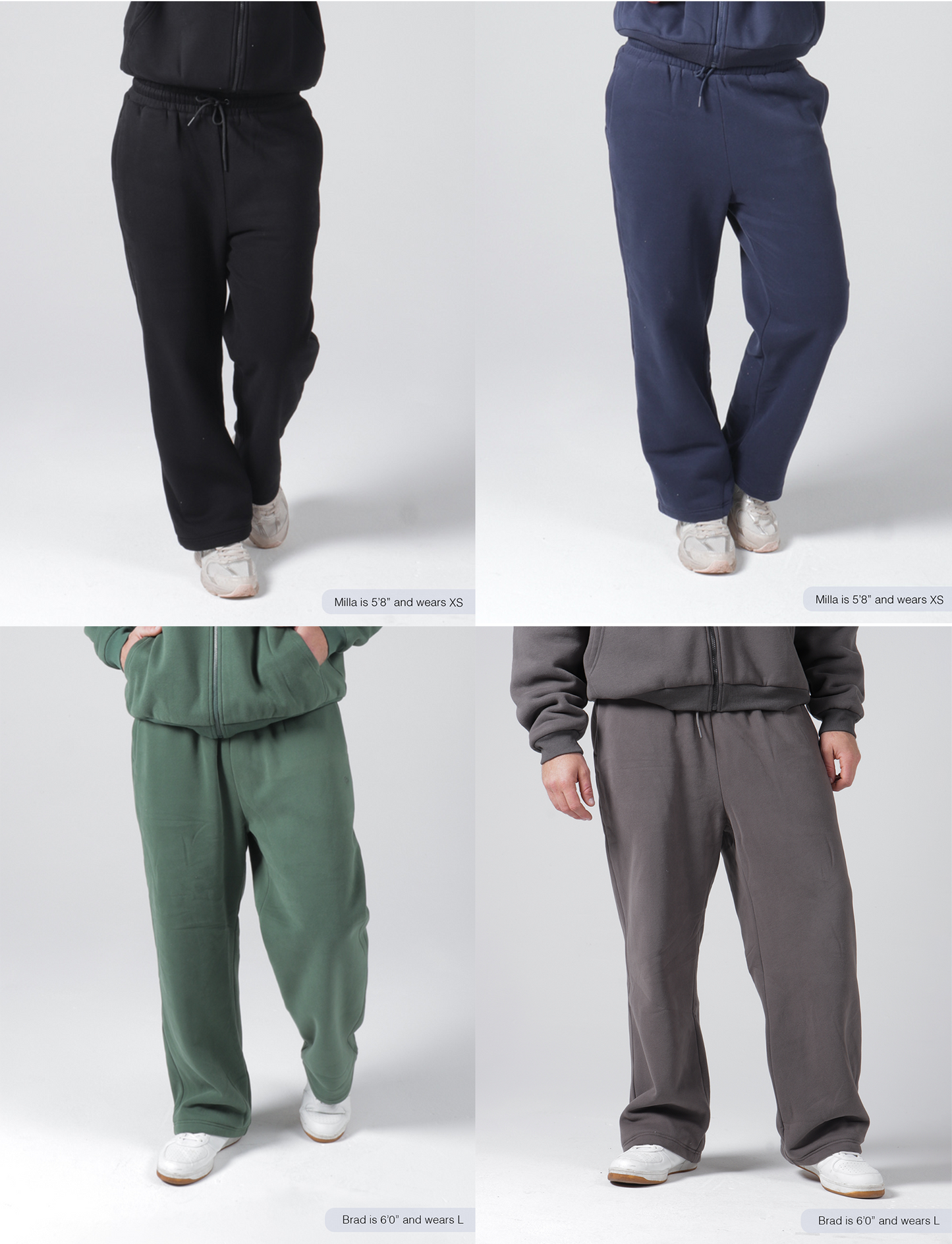 2x Hoodies 2x Trackies